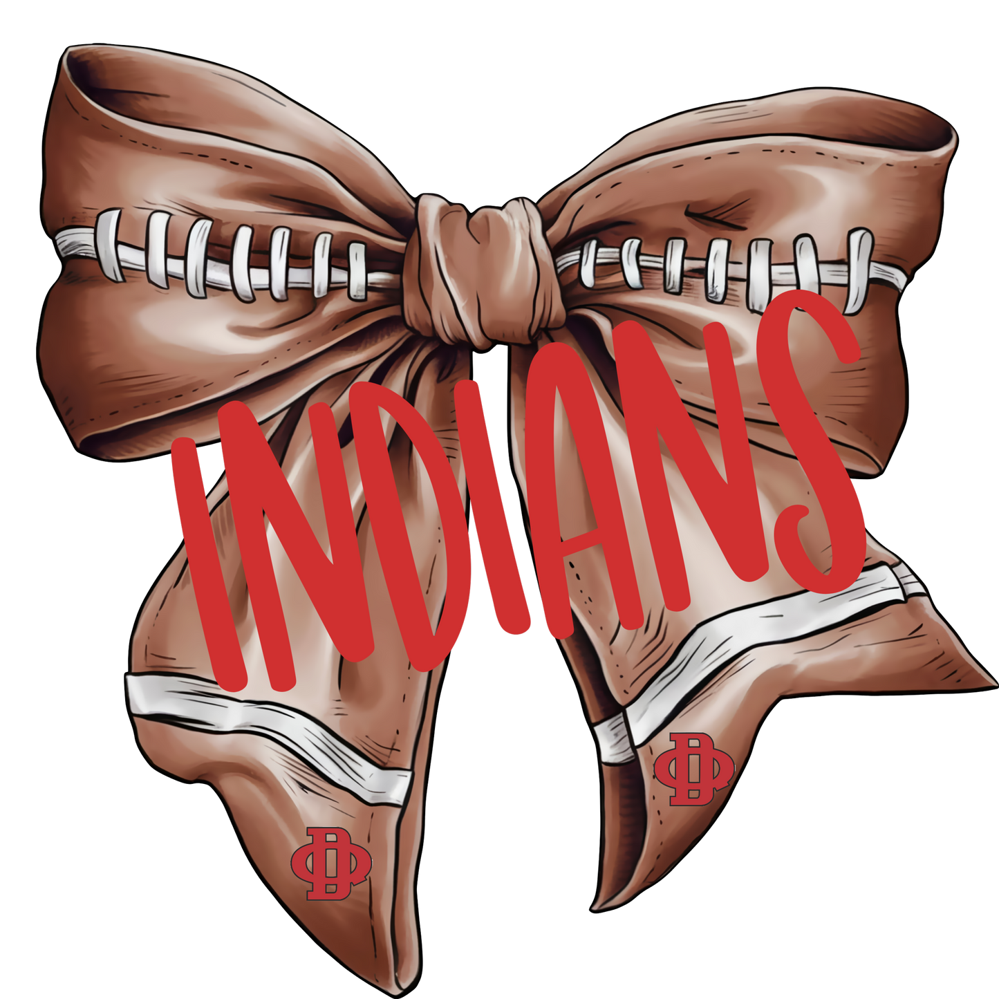 Football Bow - Indians