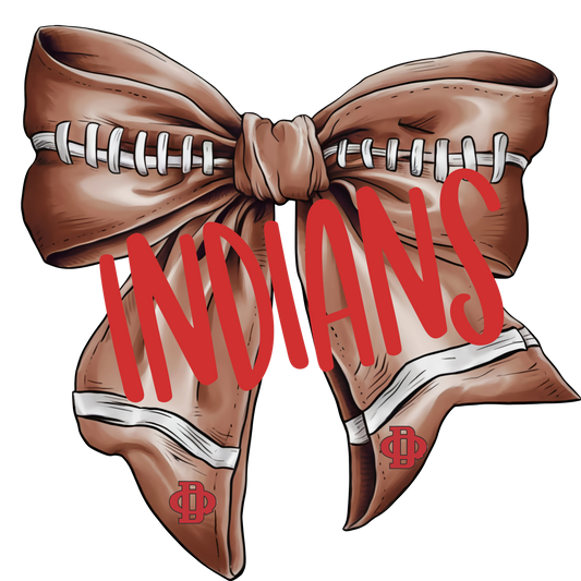 Football Bow - Indians
