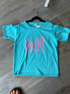 Short Sleeve Teal T Shirt  -