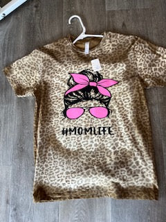 Mom Life Leopard Print